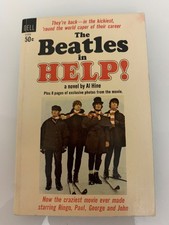 The Beatles in Help! - Novel by Al Hine, First Dell Printing 1965 Paperback — listing 6