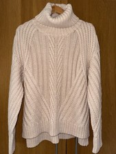 George Ribbed Roll Neck Long Sleeve Top, Black — listing 2