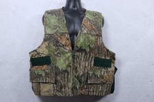 Saf-T-Bak Woodland Camo Hunting Camp Vests (Pair) - Made in USA — listing 6