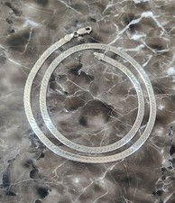 Sterling Silver Woven Herringbone Link Bracelet with Box Clasp and Safety Catch — listing 6