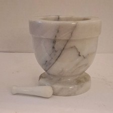 Solid Marble Mortar (Small Grinding Bowl) — listing 2