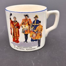 1937 King George VI & Queen Elizabeth Coronation Commemorative Mug — listing 4