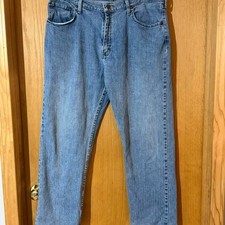 Levi's 505 Regular Fit Men's Jeans, Light Wash, Size 36x32, listing 2