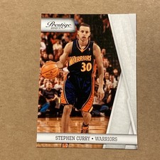 2009-10 Panini Prestige Prestigious Picks Stephen Curry Rookie Game-Worn Patch Card #6, /25 — listing 5
