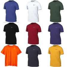 Nike Dri-FIT Athletic Cut T-Shirt, Black with Red OK Hand Graphic, Size S — listing 4