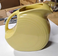 Fiesta-Style Blue Disc Water Pitcher with Concentric Ring Motif Fiesta HLC USA — listing 5
