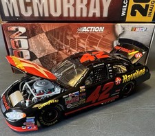Action Racing Collectables 1:24 Diecast NASCAR #9 Cartoon Network Wacky Racing Gold Chrome Stock Car — listing 5