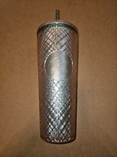 Starbucks 2023 Summer Jeweled Pearl Pink Venti 24oz Cold Cup Tumbler