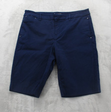 Style & Co. Woman Bora Bora Bermuda Shorts, Navy Pinstripe, Size 20W, New with Tags — listing 4