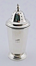 Antique Sterling Silver Hammered Individual Pepper Shaker / Pepperette — listing 5