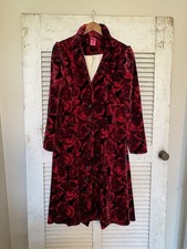 Torrid Betsey Johnson Reversible Plaid Tartan Long Coat, Size 6 (Plus), listing 2