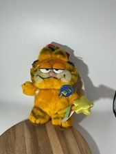 Vintage Garfield Angel Plush with Halo, Wings & Robe — listing 4