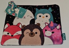 Squishmallows Holographic Iridescent Cat Cosmetic Pouch / Zip Pouch — listing 3