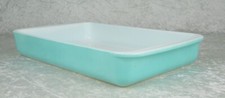 Vintage Pyrex 232 Brass Casserole Dish Carrier/Caddy with Cherry Fruit Motif, 8.5x13 — listing 3