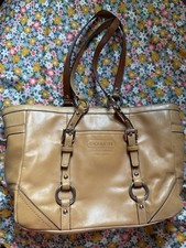 Coach Penelope Black Pebbled Leather Carryall Tote / Shoulder Bag — listing 4