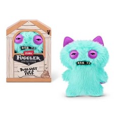 Fuggler Butt Ugly Pets Mr Buttons 9" Cream Plush Funny Ugly Monster — listing 6