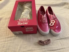 Vans x Barbie Authentic Stac Barbie Pink Sneakers, US Women's 8.0 — listing 2