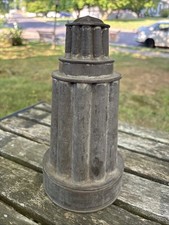 Antique Tinned Metal Domed Cake Carrier / Pie Safe with Wire Bail Handle — listing 3