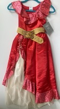 Disney Store Elena of Avalor Embroidered Floral Girls Dress