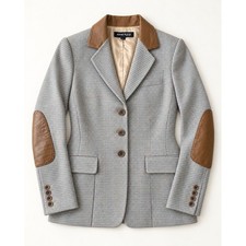 Anne Klein II Gray Tweed Lined Jacket, Size 10 — listing 6