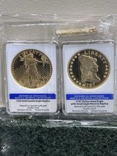 1933 Saint-Gaudens Gold Double Eagle REPLICA Coin - American Mint Platinum-Accented Archival Collection — listing 4