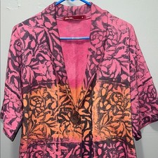 Vintage 1980s-90s Color Block Snap-Placket Pullover Windbreaker — listing 5