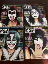 SPIN Magazine 1996 KISS Reunion Complete Set of 4 Collector Covers - Professionally Framed — listing 2