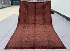 Persian-Style Machine-Woven Area Rug, Red Ground Medallion Design, 8' x 9'