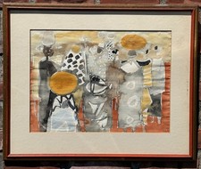 Framed Abstract Expressionist Print with Signature and Numbering — listing 4