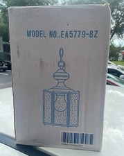 Vintage Colonial Revival Federal Eagle Two-Light Hanging Chandelier with Hurricane Chimney Shades — listing 2
