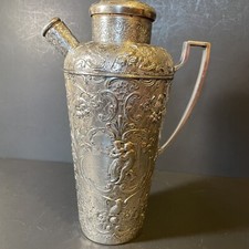 EGW&S Silver Plate Cocktail Shaker 1922 Pelham Country Club Trophy — listing 2