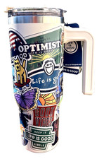 Life is Good Voyager 32oz Stainless Steel Insulated Tumbler - Dog 'Every Snack You Make' Design — listing 6