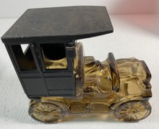 Vintage Avon Antique Car Cologne Decanter, Silver-Tone, Full — listing 4