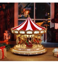 Mr. Christmas Animated Musical Reindeer Carousel Decoration