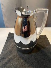 Vintage American Thermos Bottle Co. MCM Chrome & Lucite Insulated Coffee Carafe — listing 6