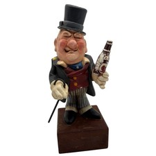 Novelty Caricature Figurine (Resin/Composite) of a Suited Man, Small Standing Statuette — listing 2