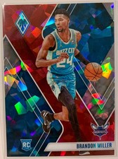 2023-24 Panini Phoenix Brandon Miller Blue Cracked Ice Prizm Rookie Card, listing 6