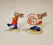 Resin Bunny Rabbit Drummer Figurine with Bongos and Drum — listing 2