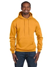 Champion Purple Pullover Hoodie with Gold Foil C Logo and Stars