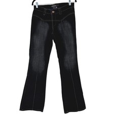 Rampage Women's Dark Wash Straight-Leg Jeans — listing 2
