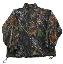 Field & Stream Scent-Lok Mossy Oak Camo Full-Zip Hunting Jacket, Size 2XL