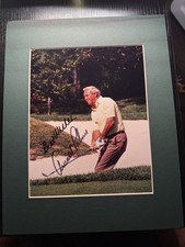 Arnold Palmer Signed & Inscribed Black-and-White Golf Photograph No documentation at all — listing 3