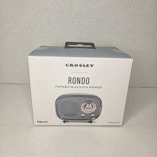 Crosley Retro-Style Portable Bluetooth Speaker in Light Blue — listing 2