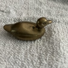 Vintage Solid Brass Duck Head Figurine / Bottle Opener — listing 6
