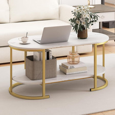 Mid-Century Modern Oval Dining Table with Tapered Splayed Legs — listing 3