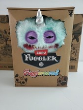 Zuru Fuggler Fugglercorns Stinkface 9" Plush Teal with Silver Unicorn Horn