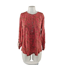 Style & Co. Women's Floral Ditsy Print Henley Short-Sleeve Knit Top, Size PL (Petite Large) — listing 3