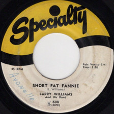 Larry Williams - Short Fat Fannie / High School Dance 45 RPM Single (Specialty 608) — listing 4