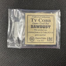 Ty Cobb "Philadelphia" Framed Game-Used Collection Photo with Gold Coin & Certificate