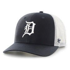 Detroit Tigers FRTYSVN by Twins '47 Tonal Gray Mesh-Back Trucker Cap, Size M/L — listing 3
